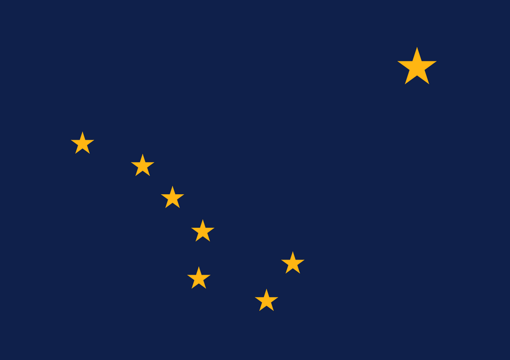 Edmonds Insurance Group - Alaska State Flag 1000